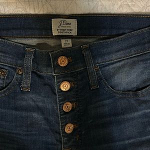 9” high rise tooth pick Jean